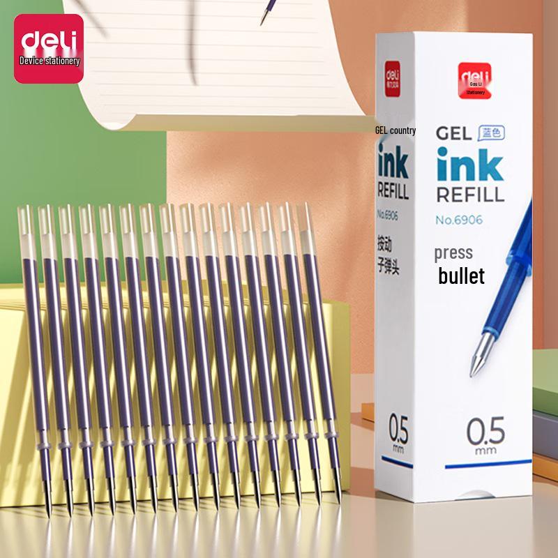De.li Morning Light Press Gel Pen Refill K35/S01 - Signature Office Water-Based Pen Refill