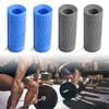 2Pcs Dumbbell Barbell Grip Thick Gym Grip Barbell Handle Sleeve Dumbbell Barbell Grip Silicone NonSlip Pad Enduring