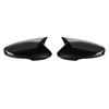 2 PCS For Hyundai Elantra 2012-2018 Replacement Side Wing Mirror Covers Caps Carbon Look