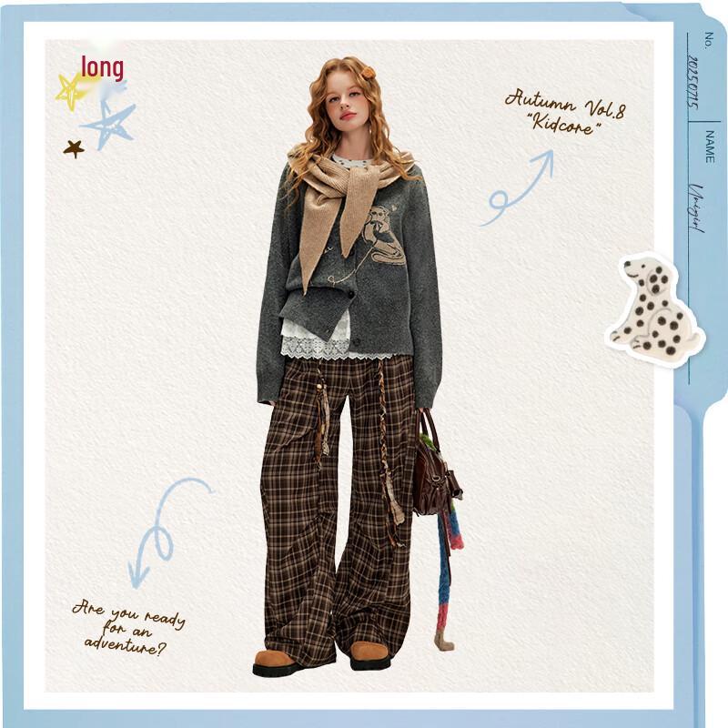 UNIFREE Women's Retro Knit Sweater