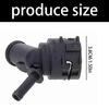Cooling Water Pipe Flange 5Q0122291BB Cooling System Hose Connector Enhanced Fluid Transfer Stability