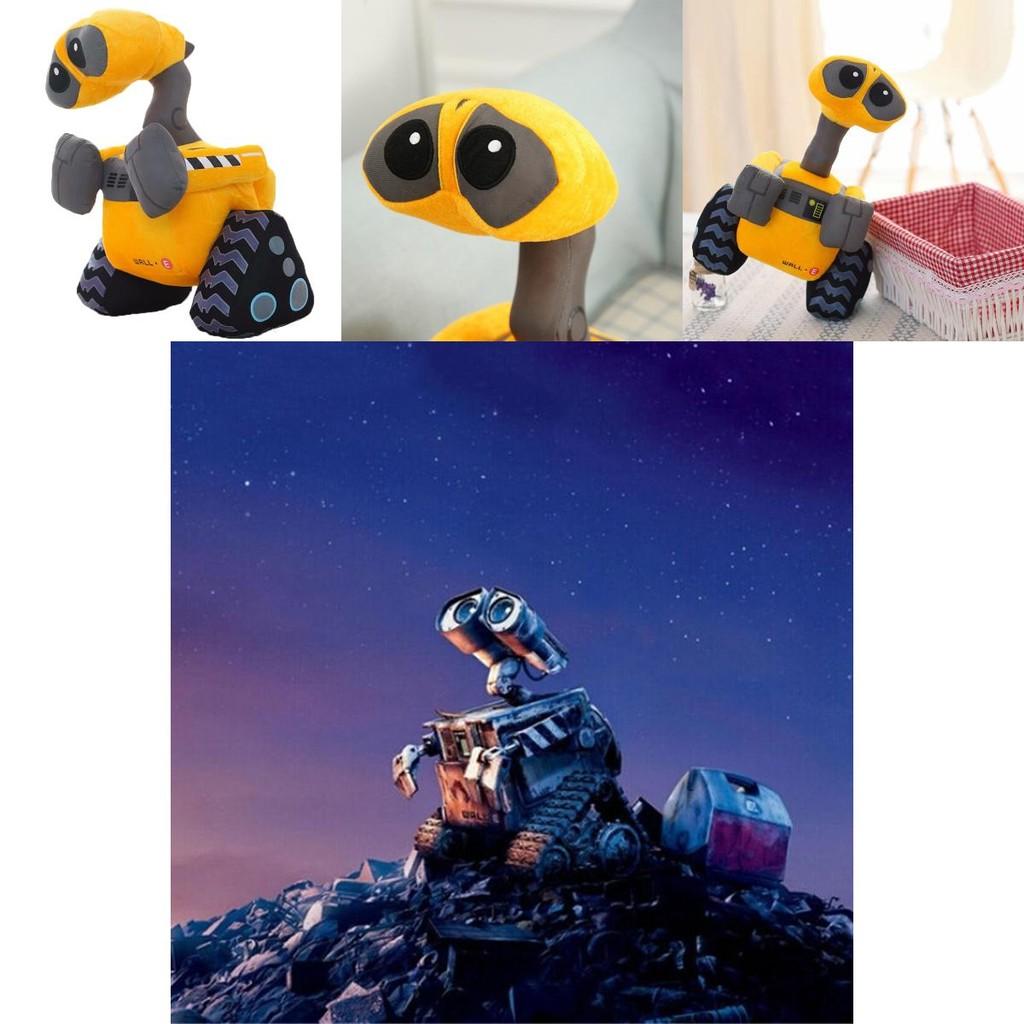 Adorable Wall-e Robot Plush Toy Soft Stuffed Doll For Kids Perfect Gift Idea