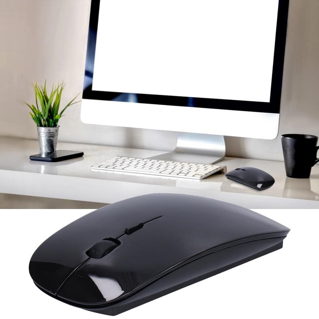 Wireless Mouse Smart Slim Portable 2.4G Cordless Mouse with USB Receiver for   Laptop Computer Tablet