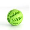 Natural Rubber Pet Dog Toys Dog Chew Toys Tooth Cleaning Treat Ball Extra-tough Interactive Elasticity Ball7cm for Pet Products