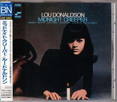 CD LOU DONALDSON - Midnight Creeper TOCJ4280 Blue Note 1997 Japan ObiJazz Gebraucht