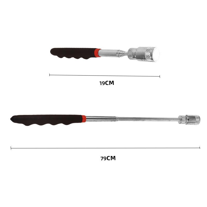 

Светодиодный магнитный захват с телескопической рукояткой для авторемонта, нержавеющая сталь 1pcs