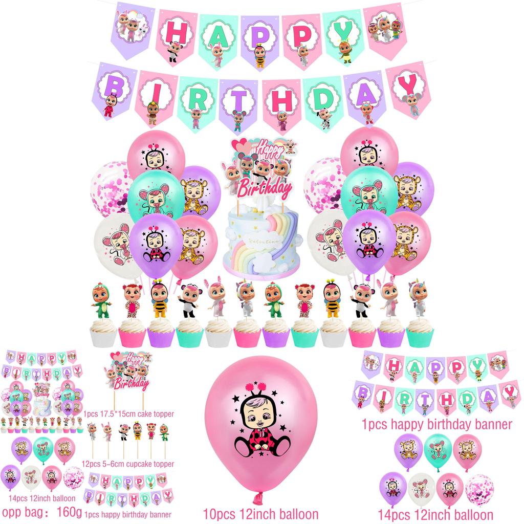 Cry Babies Magic Tears Themed Party Supplies For Unforgettable Fun And Entertainment