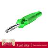 4mm Solderless Stackable Banana Test Audio Plug
