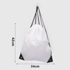 Bolsa de Gimnasio con Cordón para Exterior Mujer Hombre Bolsas con Cuerda Almacenamiento Ropa Zapatos Piscina Embalaje Impermeable Bolsillo Fitness Unisex