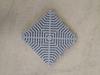Car Wash Room Floor Grid - 4cm Garage Tile Floor Mat 4S Shop Grid Mat