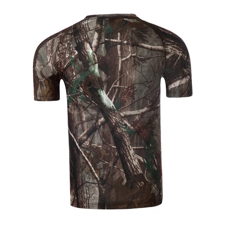 Men s Tree Camouflage Short Sleeve T-Shirt S-XXXL