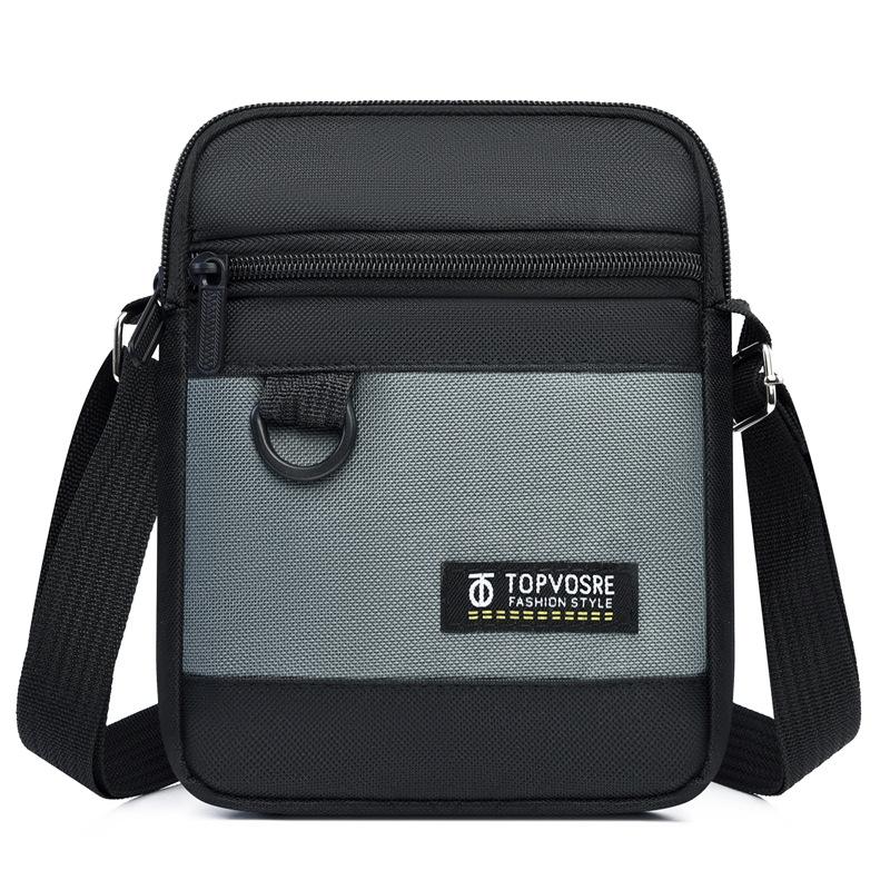 Portable Multifunctional Mobile Phone Bag New Outdoor Commuter Portable Shoulder Bag Vertical Casual Minimalist Men's Messenger Bag