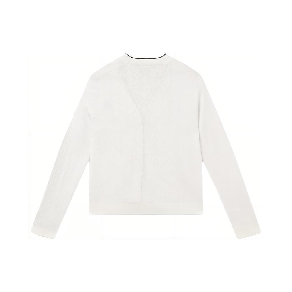 New FILA Knitwear Women's Steam White F11W331410FIV