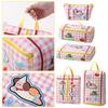 5Pcs/set Cartoon Makeup Travel Bag Large Capacity Luggage Storage Organizer  Clothing Bag