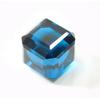 A+   140.10 Ct Lab Created Teal Sapphire Cube Cut Loose Gemstone
