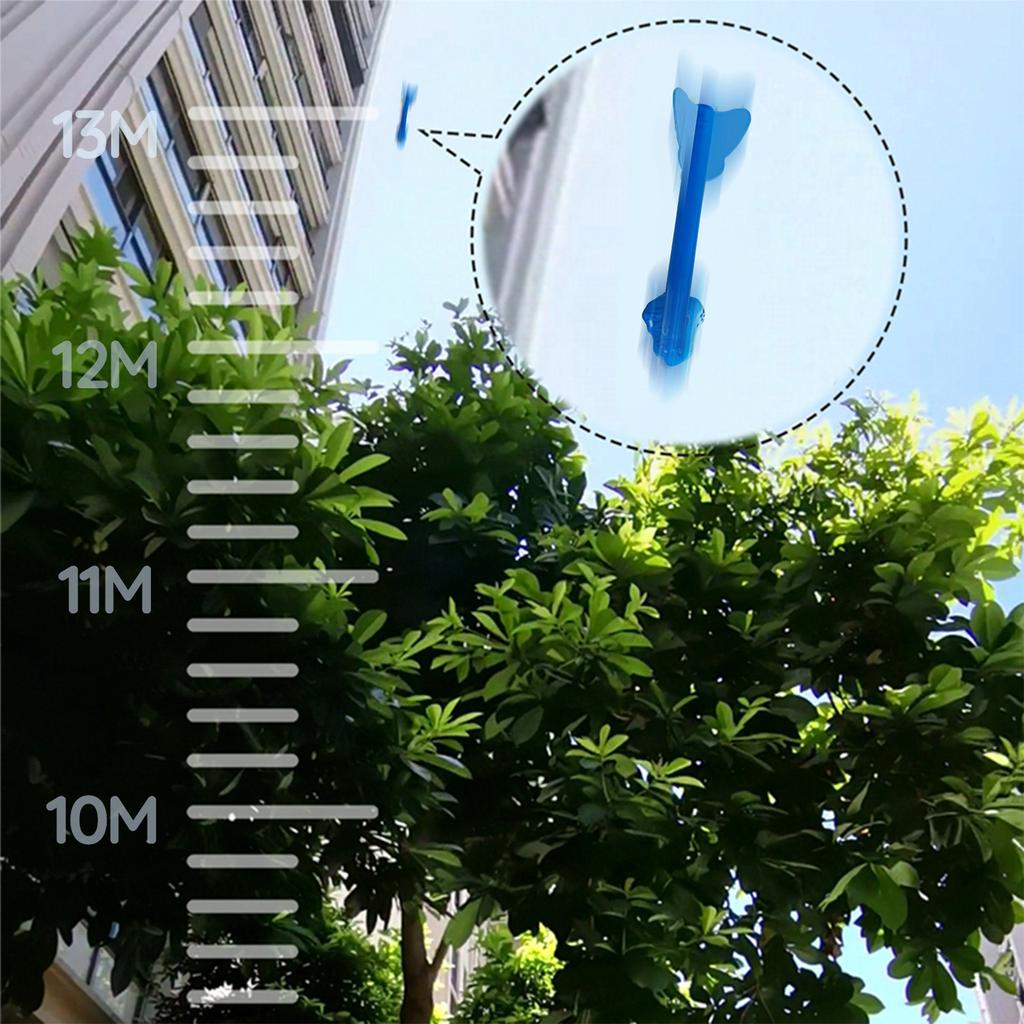 Flying Dinosaur Rockets for Outdoor/Camping/Beach/Backyard/Lawn Game Sports Colorful Rocket Theme Sport Game