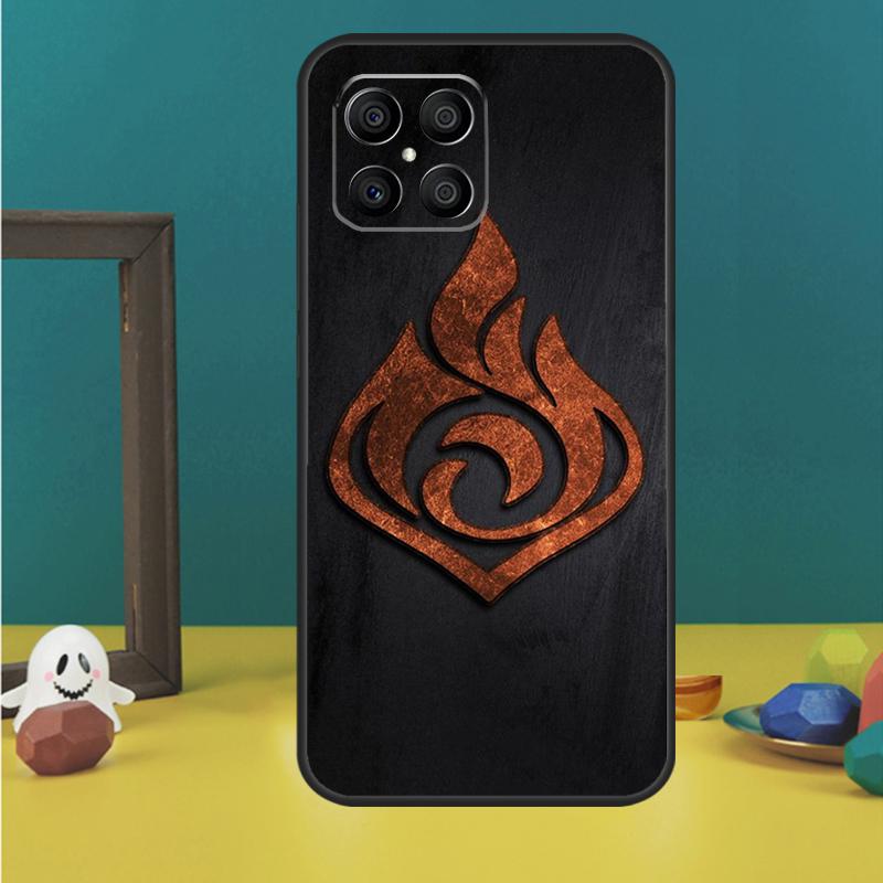 

Genshin Impact Elements Case For Honor 200 Lite Magic 7 6 5 Pro Honor X9c X9b X9a X8b X8a X8 X9 50 70 90 Lite Cover Honor Magic7 Lite