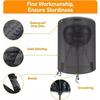 For Raweao Kettle BBQ Cover For Weber 57Cm Waterproof Barbecue Cover Round BBQ Outdoor Cooking Dust And Waterproof Cover