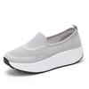 Hollow rocking shoes women's ****** and summer new s**t-soled walking shoes one pedal thick-soled old ******* cloth shoes women's shoes