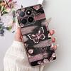 Phone Case For Honor X5b Plus X6b X7b X8b X9b 5G Elegant Flower Cat Painted Soft Silicone TPU Cases