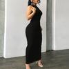 Women's Sexy Bodycon Tank Dress Basic Sleeveless Long Maxi Dresses Party Club Beach Sun Dresses