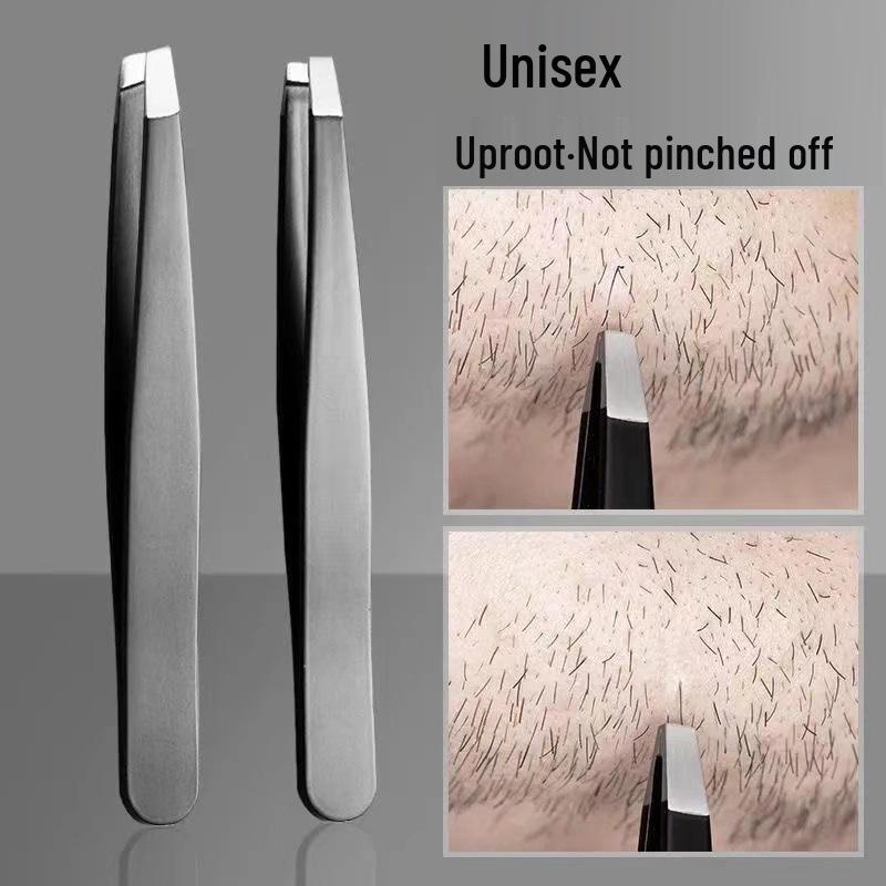 High-Precision Eyebrow & Beard Tweezers, Individually Packaged, 96 Count, 1.2mm Thick