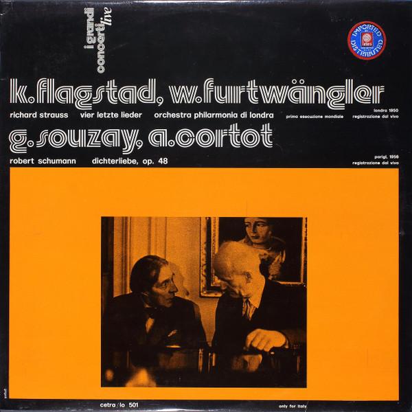 

LP Record KIRSTEN FLAGSTAD GRARD SOUZAY K. Flagstad W. Furtwngler G. Sou LO501 Cetra 1982 Italy Classical Used