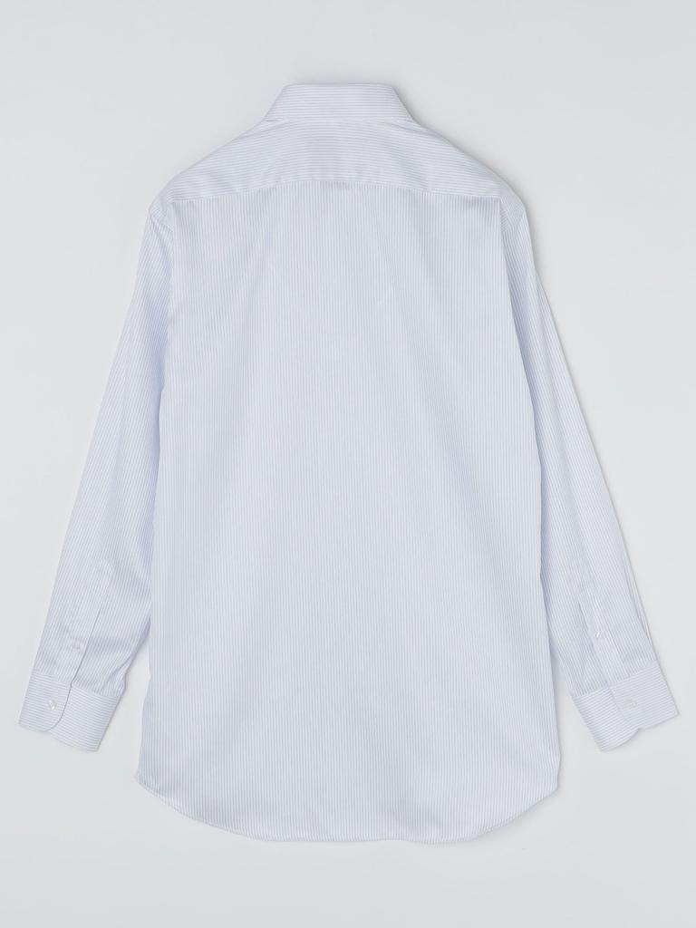 SHIPS Colors: Striped Wide Collar Dress Shirt, 211130376, Blue, Size 39