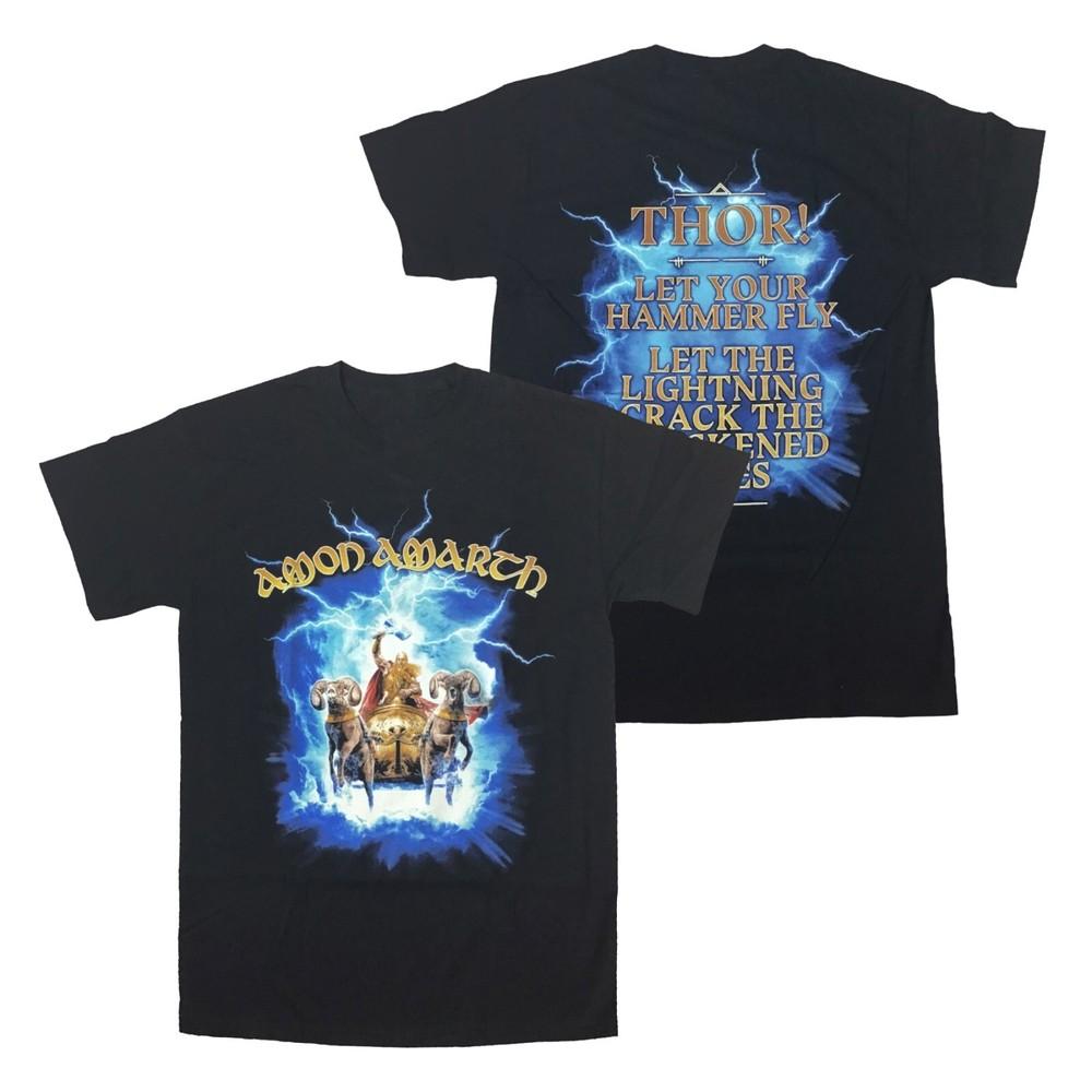 Amon Amarth Thor Crack The Sky tshirt Unisex T-Shirt XL