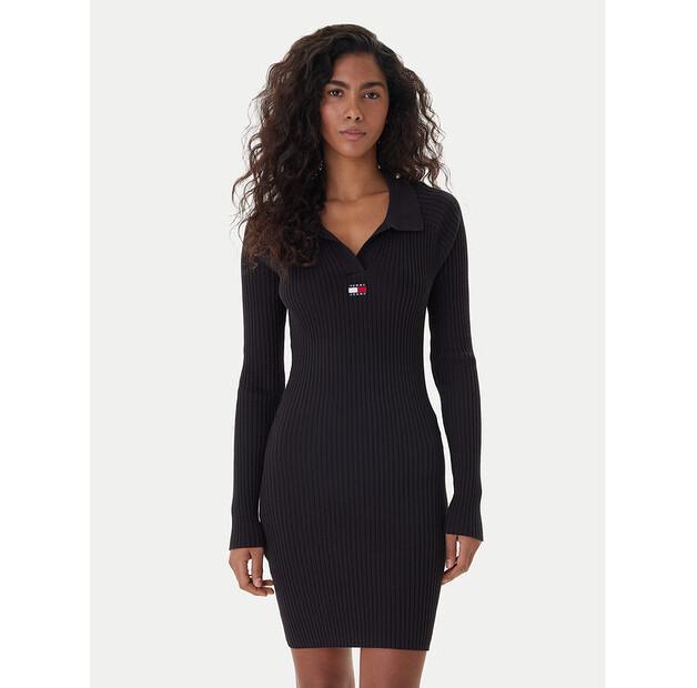 Платье трикотажное Tommy Jeans Badge EU L