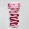 5cm Epoxy Resin Glitter BB Clip with Onion Powder Sequins - Colorful Hairpin for Girls, Bangs & Side Clip