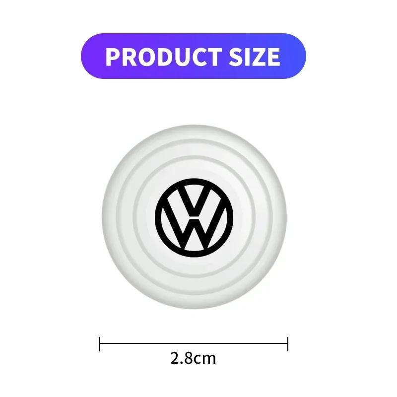 B6 VW For Volkswagen Car Silicone Door Shock Stickers Absorber Soundproof Buffer Pier For Volkswagen Polo Passat B5 B6 B7 T4 T5