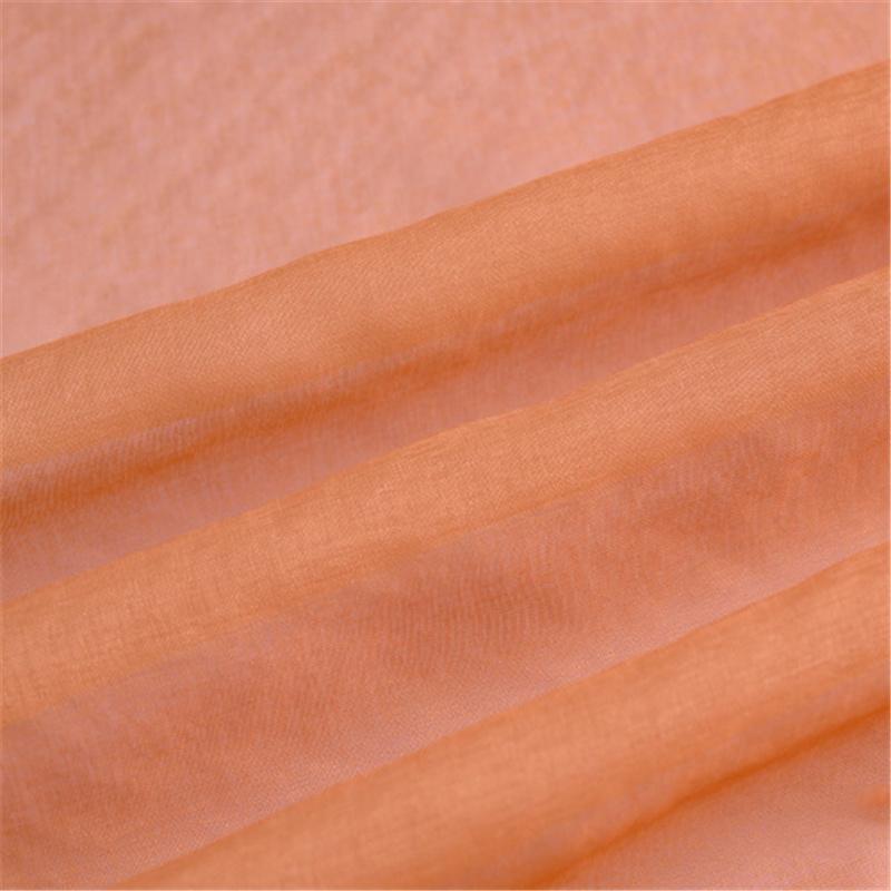 Verlaufende Transparente Sichtschutzvorhänge Elegantes Fenster-Scrim für Wohnzimmer Schlafzimmer & Balkon Sonnendurchlässige Dekorative Tüllvorhänge