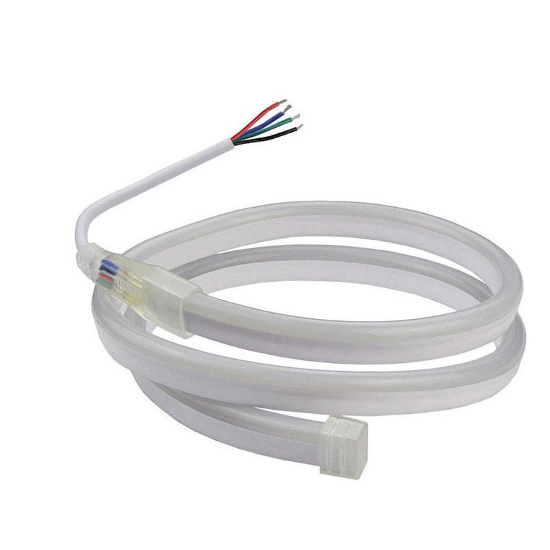 Vibrant Rgb Led Neon Light Strip Ip65 Waterproof With 120 Leds Per Meter For Stunning Decor