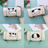Cute Folding Makeup Bag For Women With Large Capacity And Removable Compartments For Travel And Home Storage