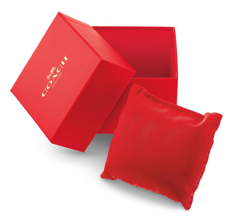 Coach ELLIOT Officially Imported Women's Watch, Red, 14504386,