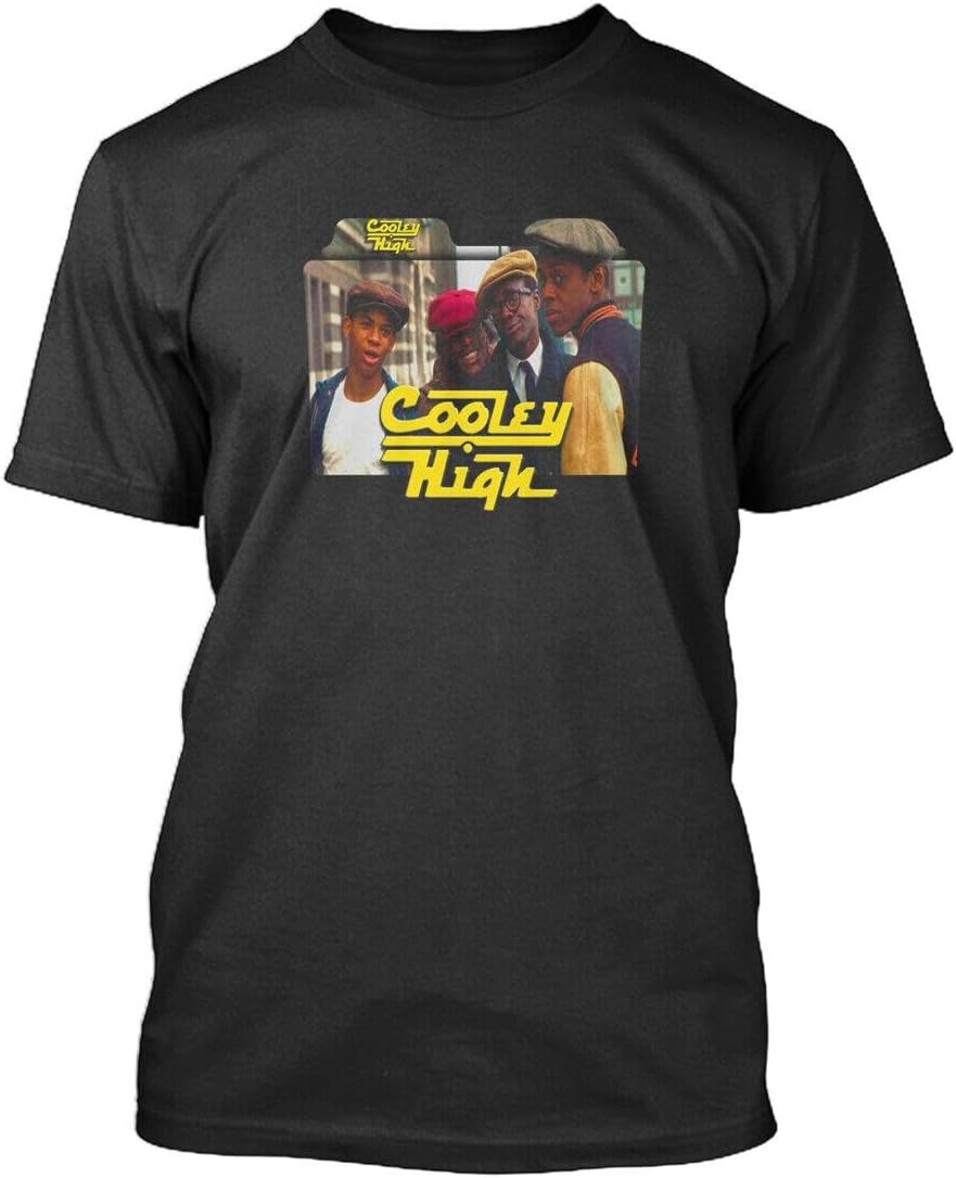 Cooley High Movie Drama Comedy T Shirt Black XS чёрный