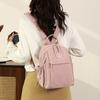 Zaino Impermeabile in Nylon da Donna Grande Capacità Multifunzione Borsa da Petto