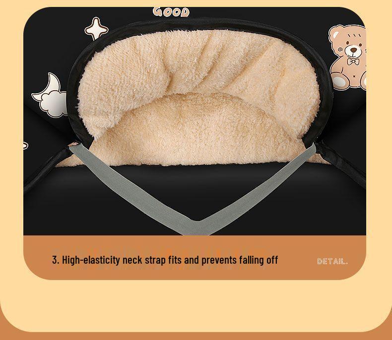 Winter Winddichte Fleecegefütterte Elektrofahrzeug-Windschutzscheibenabdeckung mit Vergrößerten Kniepolstern