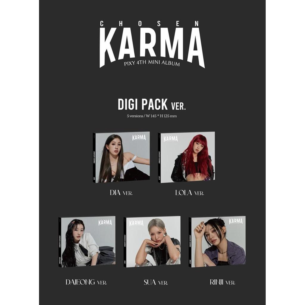 PIXY CHOSEN KARMA Digipack ver. Album