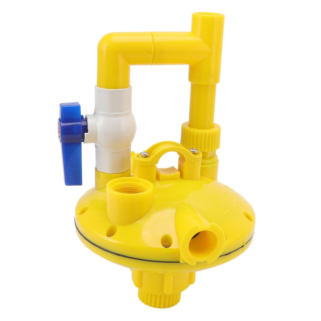 2 Way Recoil Pressure Regulator Automatic Increasing Reducing Valve for Chicken Duck Rabbit G3 4in