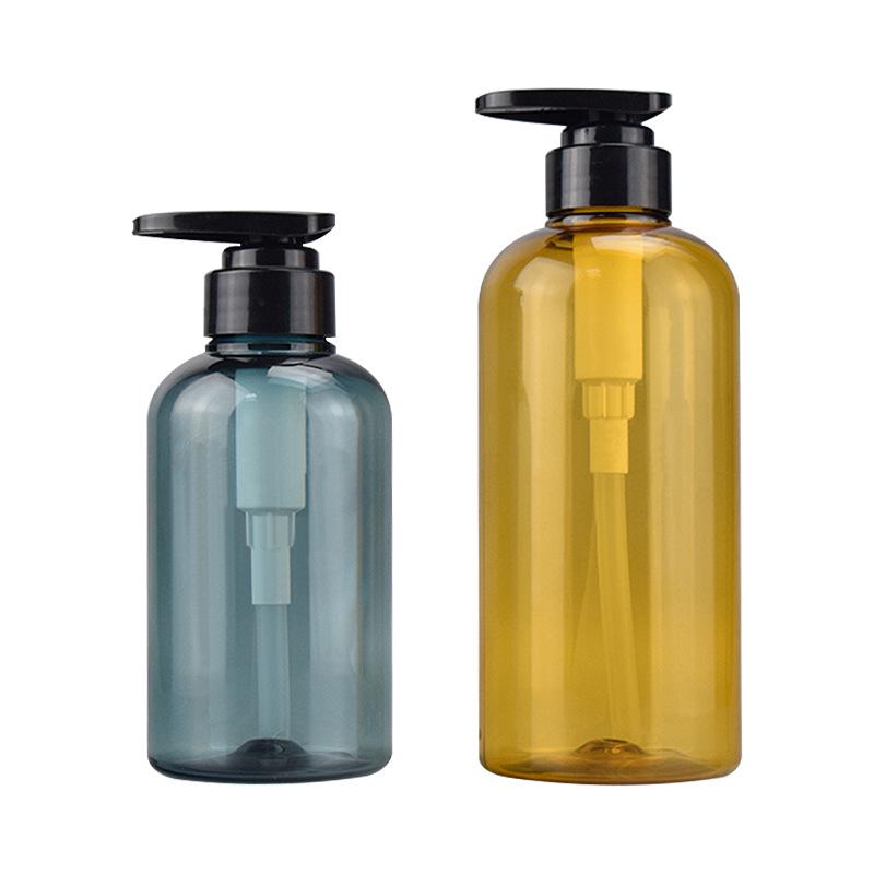 300ml/500ml PET Shampoo & Lotion Refill Pump Bottle - Cosmetic Packaging