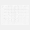 Hobonichi Notebook 2026 Main Unit Planner [A6/1 day 1 page (English) /January/Monday start]
