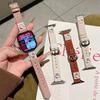 Autumn And Winter Corduroy Kt Hello Kitty Strap For Applewatchs10 Apple Watch Iwatch987Se