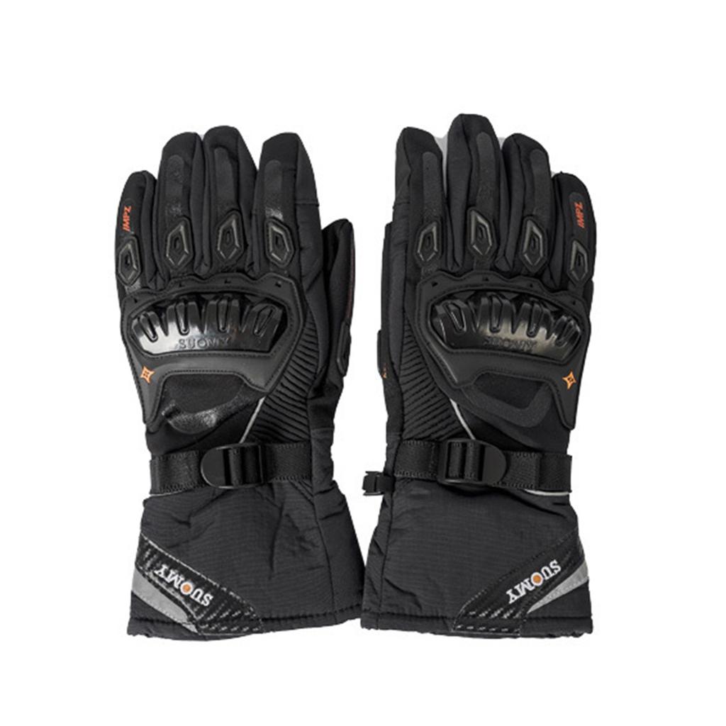 Gloves for Men Touch Screens Motorcycles Gloves with Hard Knuckle for Outdoor Sports Cycling Full Finger Gloves
