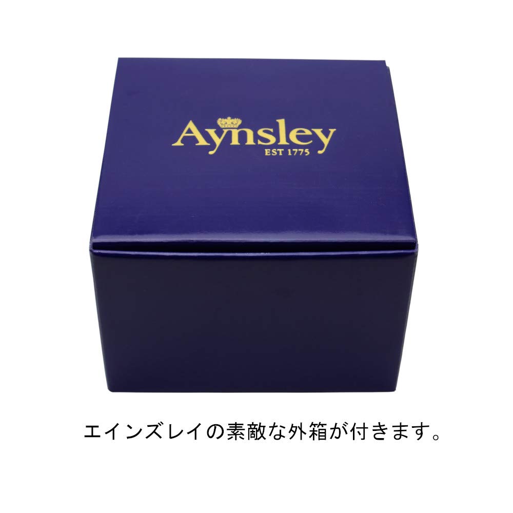 Aynsley Cottage Garden Tea Cup Saucer Oban 200ml Cobalt 297305106C &