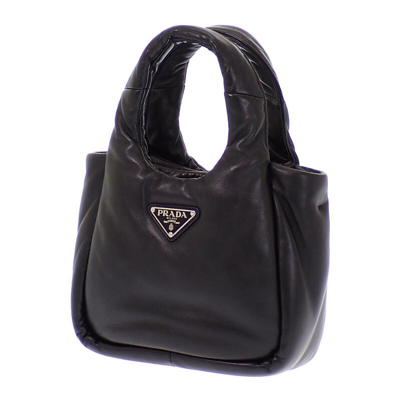 PRADA  1BA359 Handbag black leather Women