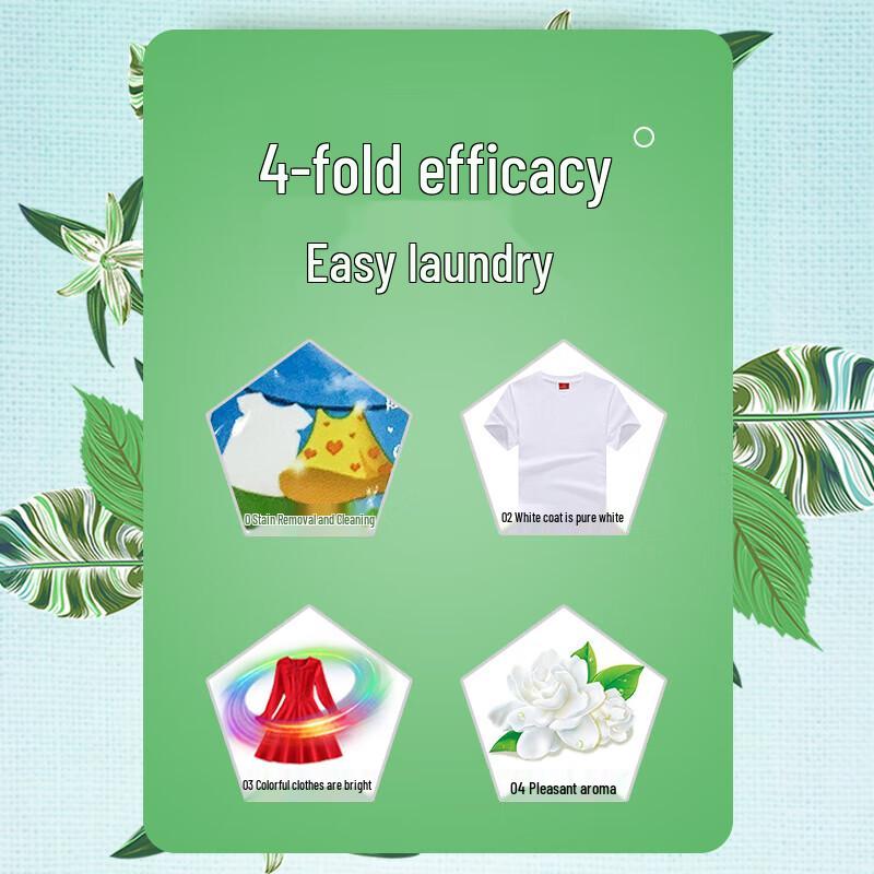 Diaopai Super Enzyme Laundry Detergent Powder, 6 x 1.03kg Bags