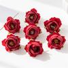 Fiori di Rosa Artificiali Fatti a Mano Materiale per Ghirlande Fai da Te Stile Ins Floreale Vintage Tea Decorazione Matrimonio Fiori Finti Oggetti di Scena per Foto Fiori Finti