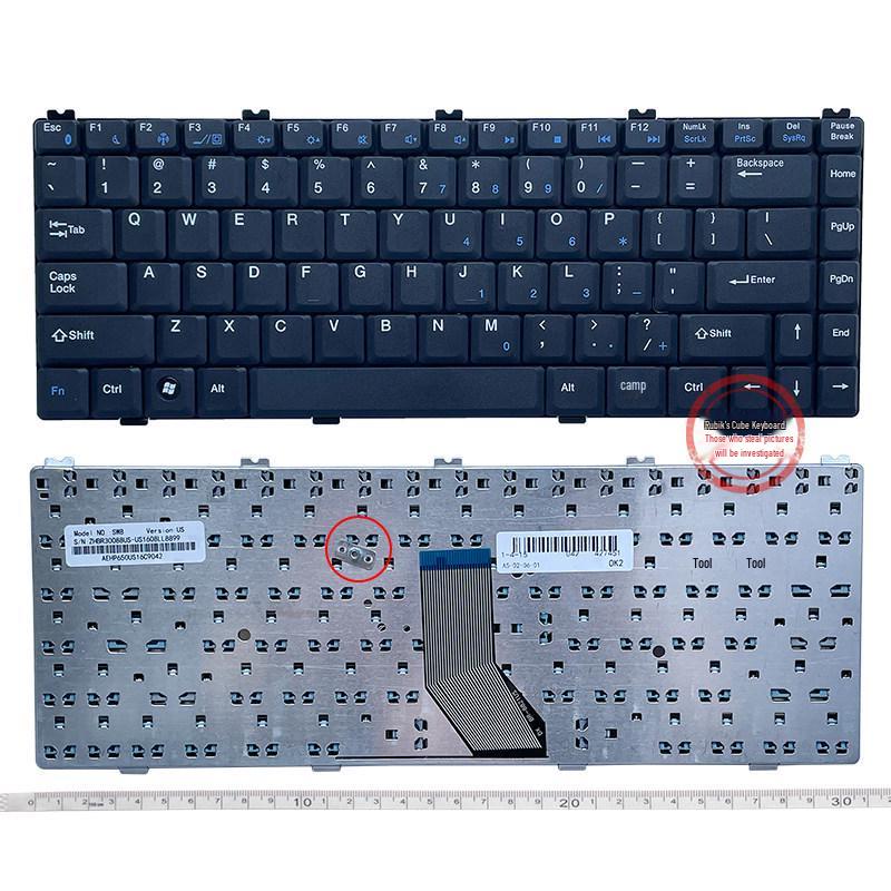 

Compatible Keyboards for Shenzhou HP650, HP840, HP860, HP880, HP500, D6, D3, QSI4, HP540D7 Models